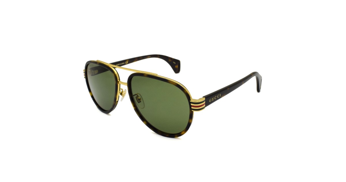 Gucci Sunglasses Man Havana GG0447S-004 | Sakurawatches.com