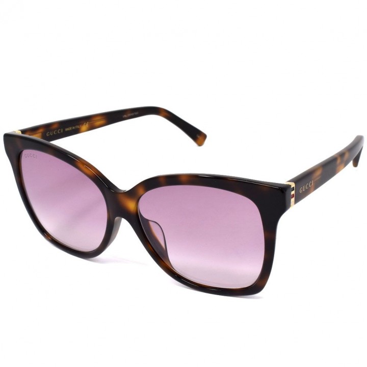 Gucci Sunglasses Woman Havana GG0459SA-003