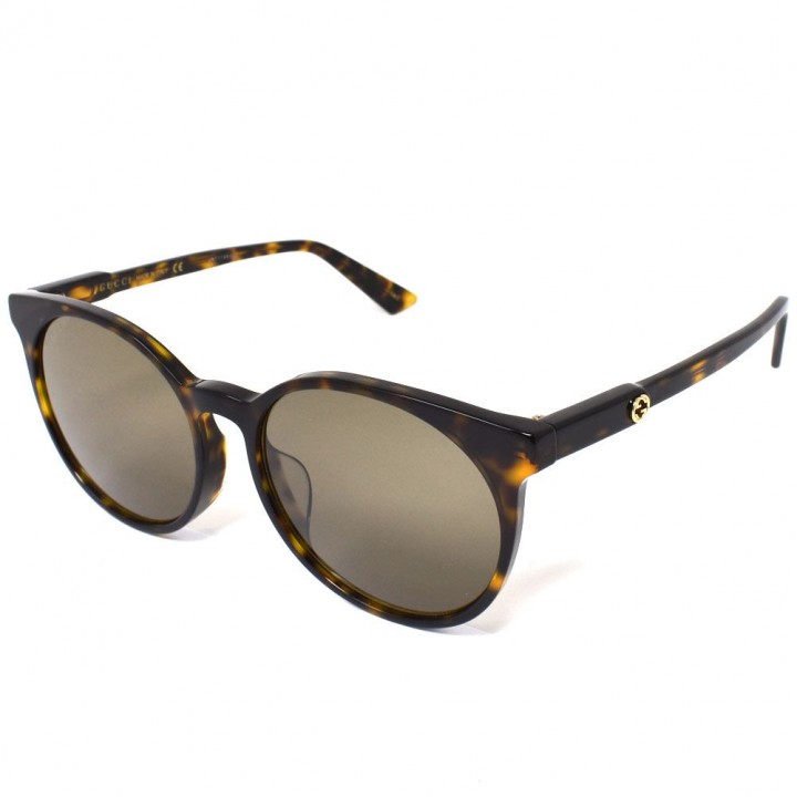 Gucci Sunglasses Woman Havana GG0488SA-002