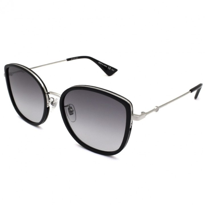 Gucci Sunglasses Woman Black GG0606SK-002