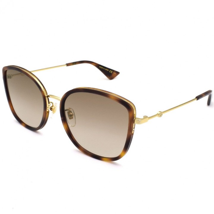 Gucci Sunglasses Woman Havana GG0606SK-003