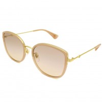Gucci Sunglasses Woman Nude GG0606SK-004