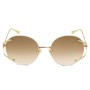 Gucci Sunglasses Woman Gold GG0645S-002