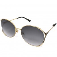 Gucci Sunglasses Woman Gold GG0650SK-001