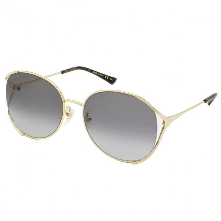 Gucci Sunglasses Woman Gold GG0650SK-002