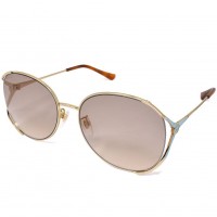 Gucci Sunglasses Woman Gold GG0650SK-005