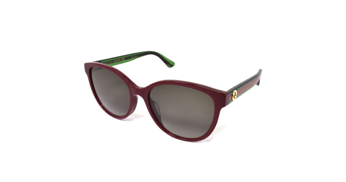 Gucci Sunglasses Woman Burgundy GG0703SK-004 | Sakurawatches.com