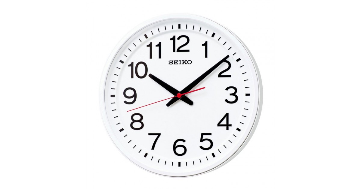 【新品未使用】セイコー衛星電波掛時計 GP202W Amazon.co.jp: セイコークロック 掛け時計 オフィスタイプ 大型