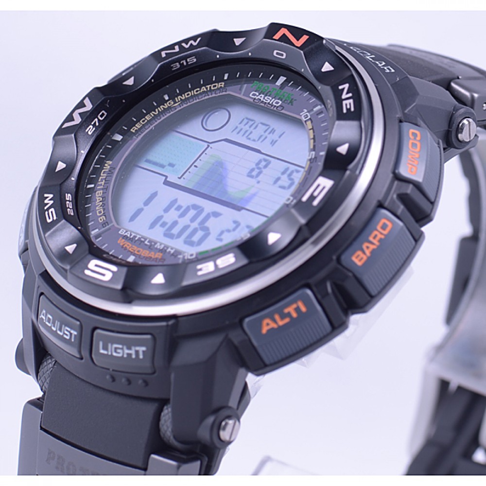 casio pro trek prw 2500 multifunction watch