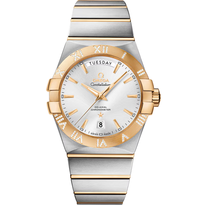 Omega Constellation Co-Axial Day-Date 38 mm 123.25.38.22.02.002