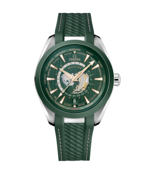 Omega Seamaster Aqua Terra 150m Co-Axial Master Chronometer GMT Worldtimer 43 mm 220.32.43.22.10.001