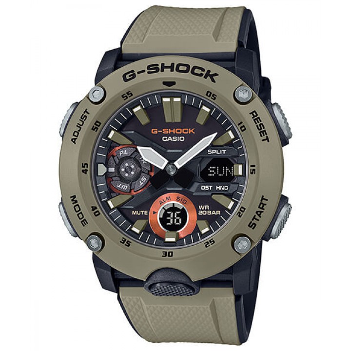 Casio G-Shock Carbon Core Guard Basic GA-2000-5AJF | Sakurawatches.com