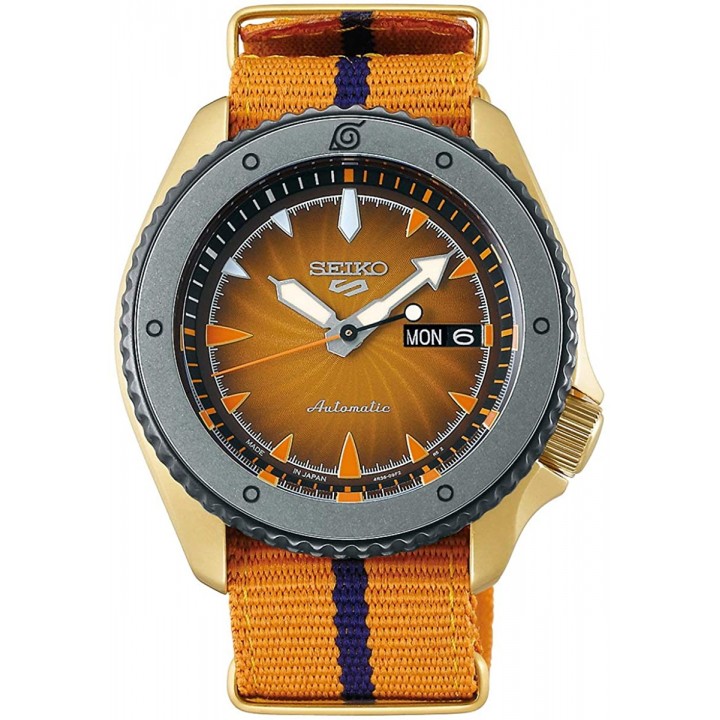 Seiko 5 Sports NARUTO & BORUTO Collaboration Naruto Limited Edition SBSA092
