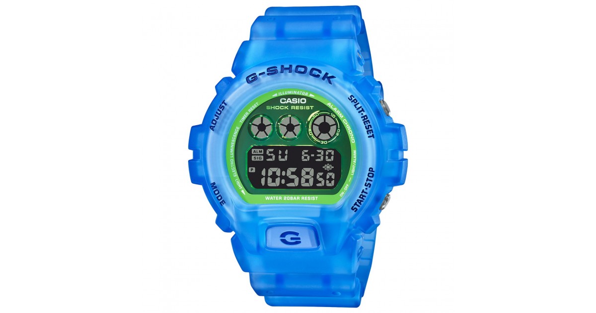g shock blue color