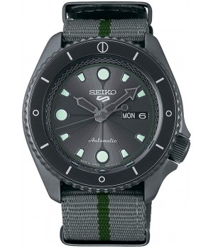 Seiko 5 Sports NARUTO & BORUTO Collaboration Shikamaru Limited Model SBSA097