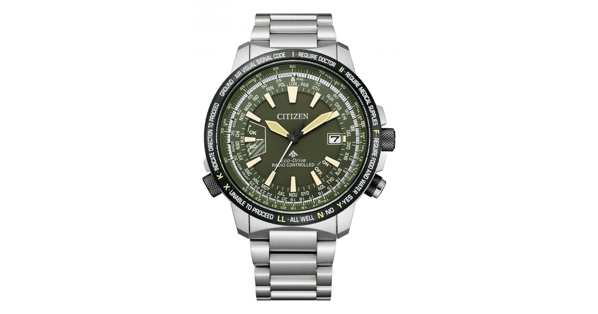 Citizen Promaster Eco-Drive Radio Clock Direct Flight CB0206-86X