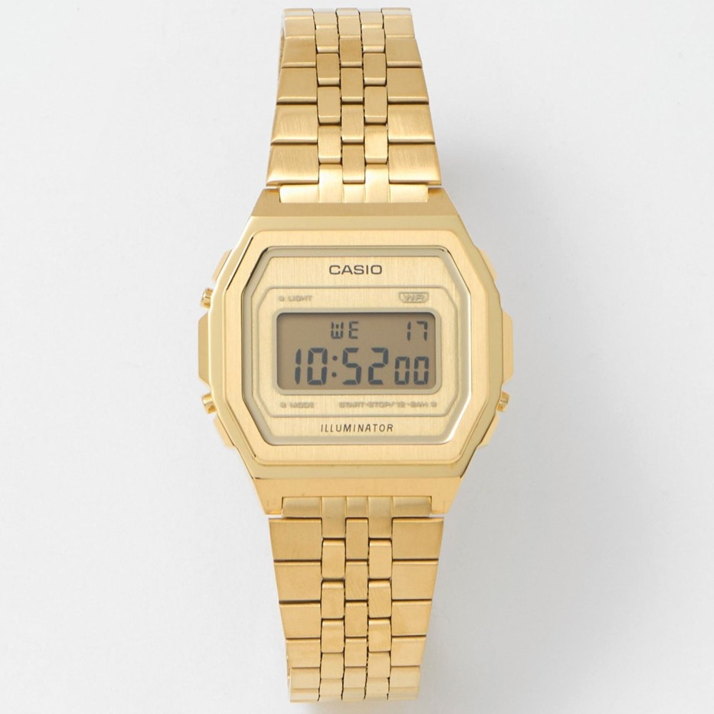 CASIO A1000G-9JF ゴールド腕時計 CASIO A1000G-9JF Premium Classic Gold Watch Japan Exclusive TiCTAC