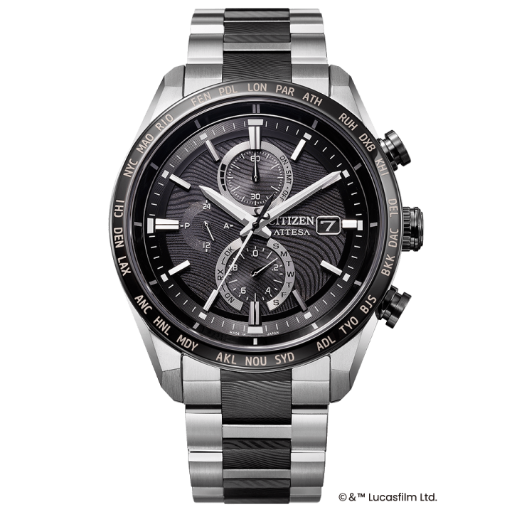 Citizen Attesa ACT Line Star Wars: The Mandalorian Beskar Model Limited Edition AT8385-55E