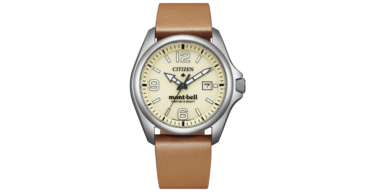 新同 未使用 CITIZEN mont-bell Limited Edition Citizen Promaster Land Mont-bell Collaboration Limited