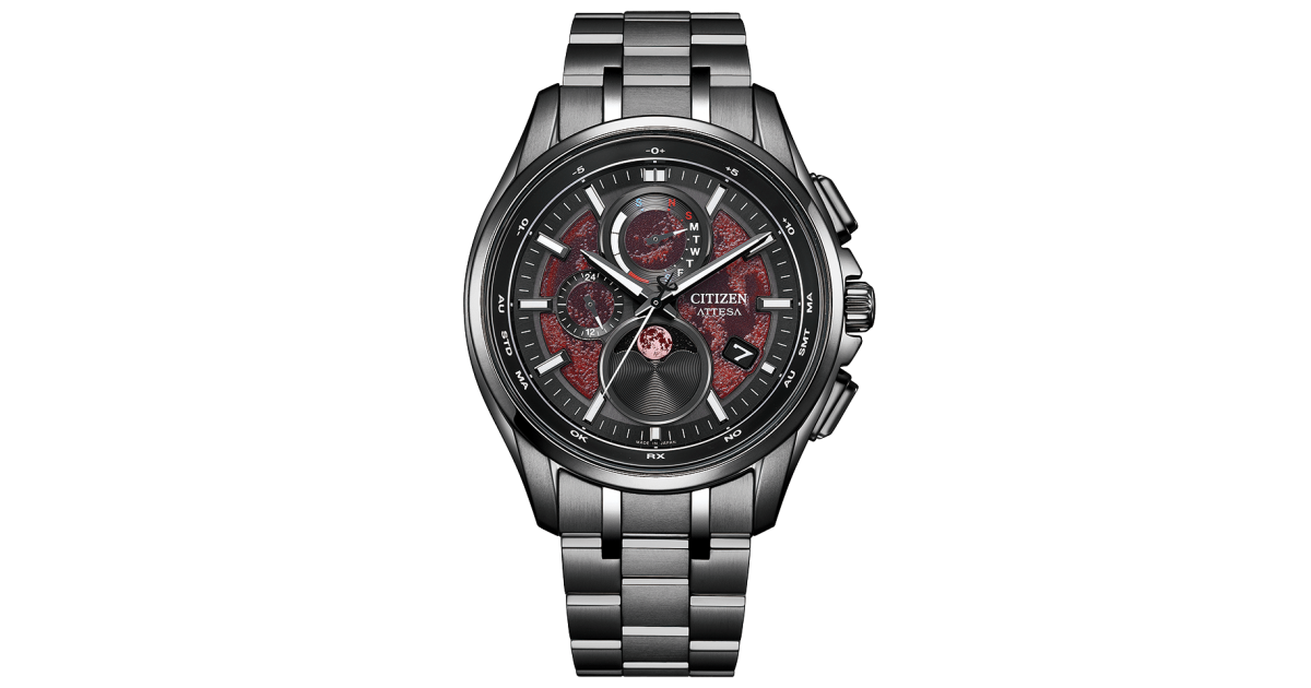 Citizen Attesa Black Titanium™ Series Shades of Red Limited