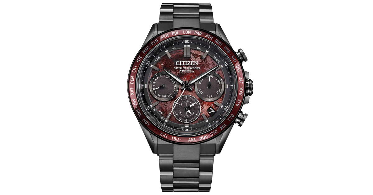 Citizen Attesa ACT Line Black Titanium™ Series Blood Moon Limited