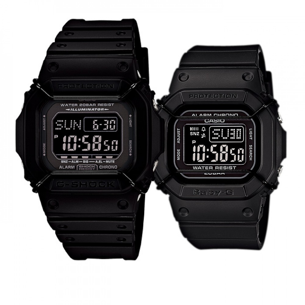 Casio G-SHOCK/BABY-G PAIR DW-D5600P-1JF/BGD-501-1JF | Sakurawatches.com