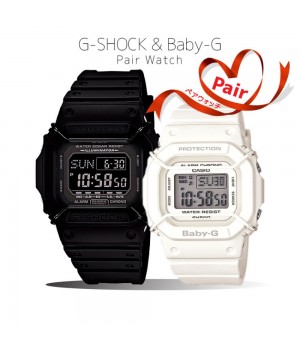 Casio G-SHOCK BABY-G PAIR DW-D5600P-1JF/BGD-501-7JF
