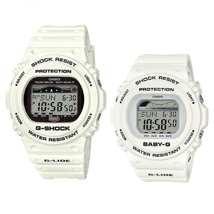 CASIO G-SHOCK/BABY-G G-LIDE Pair GWX-5700CS-7JF/BLX-570-7JF