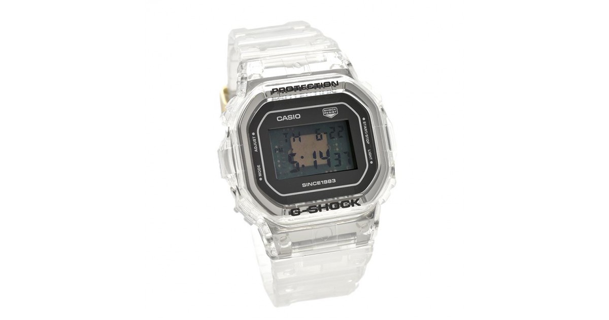 Casio G-Shock 40th Anniversary CLEAR REMIX Limited Model DW-5040RX-7JR |  Sakurawatches.com