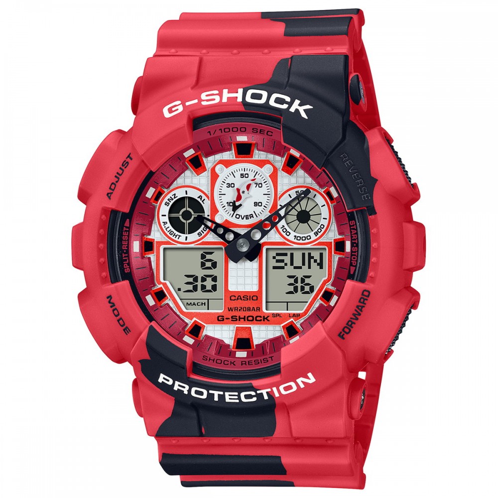 Casio G-Shock Nishikigoi GA-100JK-4AJR | Sakurawatches.com