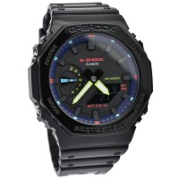 Casio G-Shock Analog-Digital Virtual Rainbow: Gamer's RGB series GA-2100RGB-1AJF