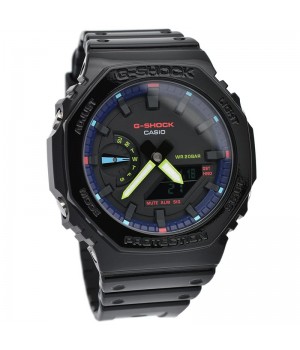 Casio G-Shock Analog-Digital Virtual Rainbow: Gamer's RGB series GA-2100RGB-1AJF