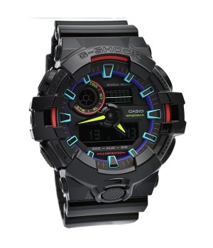 Casio G-Shock Analog-Digital Virtual Rainbow: Gamer's RGB series GA-700RGB-1AJF
