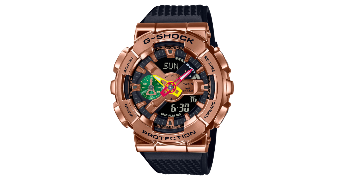 Casio G-Shock Analog-Digital Rui Hachimura Signature Limited Model 2nd  GM-110RH-1AJR | Sakurawatches.com