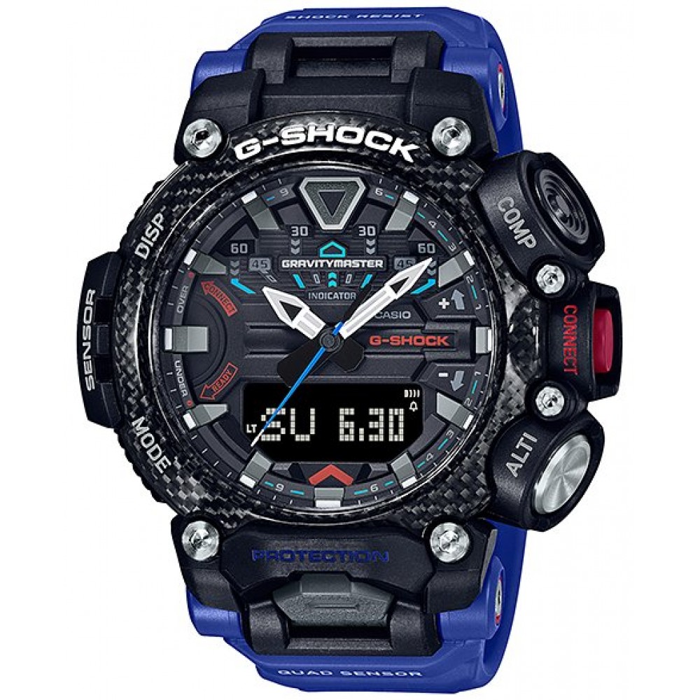 Casio G-Shock Carbon Gravitymaster GR-B200-1A2JF | Sakurawatches.com