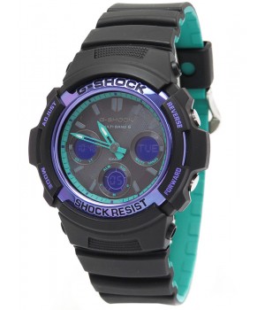 Casio G-Shock BLACK & 90s Color AWG-M100SBL-1AJF