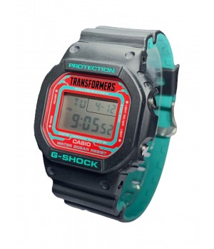 Casio G-Shock × Transformers Master Nemesis Prime Resonant Model DW-5600TF19-SET