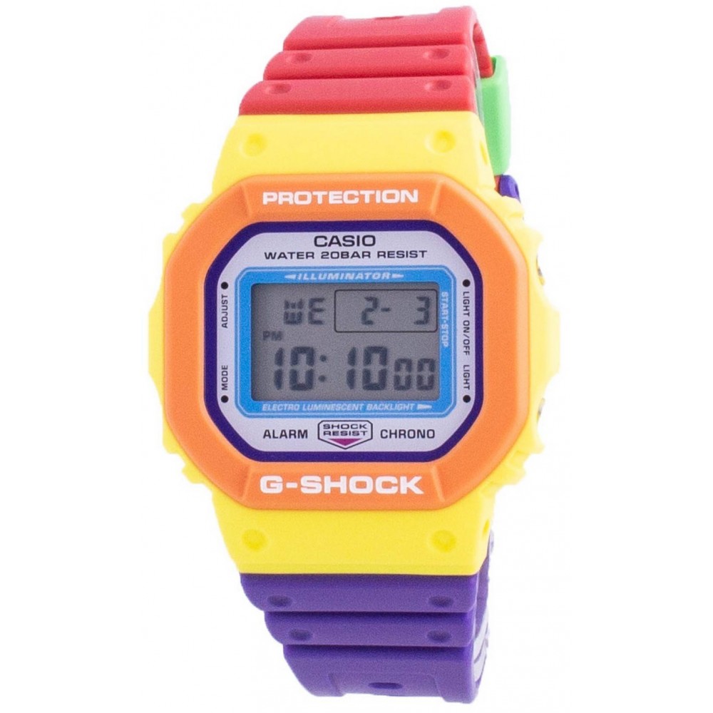 Casio G-Shock Psychedelic Multi Colors DW-5610DN-9JF