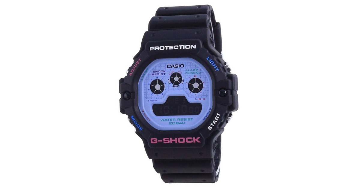 Casio G-Shock Music Day&Night Neon Expression DW-5900DN-1JF