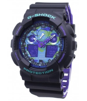 Casio G-Shock BLACK & 90s Color GA-100BL-1AJF