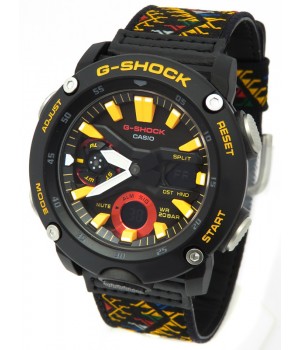 Casio G-Shock Traditional Pattern Series Bhutan Textile GA-2000BT-1AJR