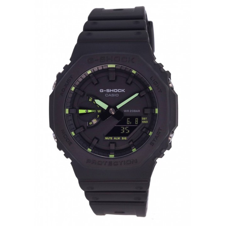 Casio G-Shock Analog-Digital Neon Accent Series GA-2100-1A3JF