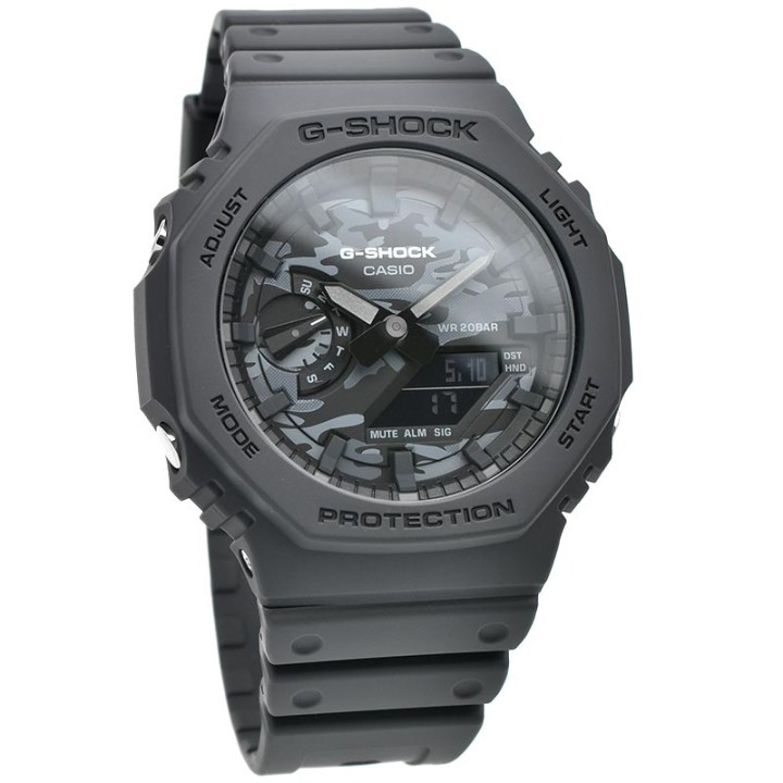 Casio G-Shock Analog-Digital Dial Camo Utility GA-2100CA-8AJF