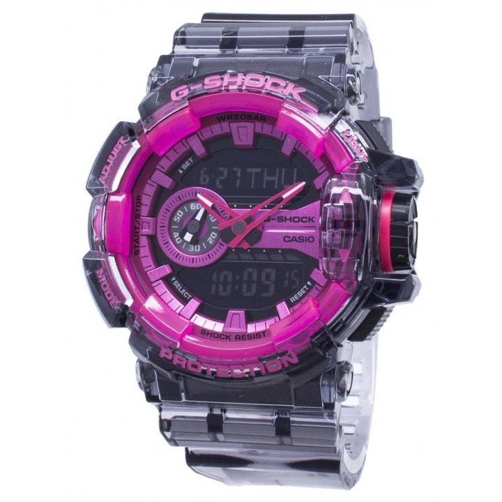 Casio G-Shock Super Clear Skeleton Color GA-400SK-1A4JF