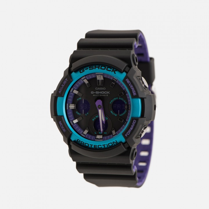 Casio G-Shock BLACK & 90s Color GAW-100BL-1AJF