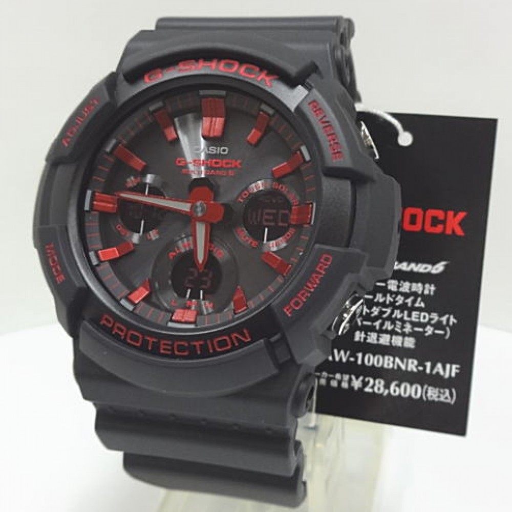 Casio G-Shock Analog-Digital GAW-100BNR-1AJF | Sakurawatches.com