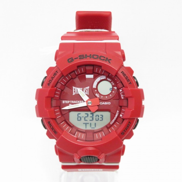 Casio G-Shock G-SQUAD EVERLAST Collaboration Model GBA-800EL-4AJR