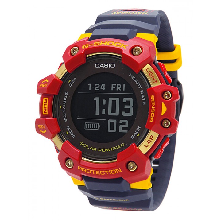Casio G-Shock G-Squad FC Barcelona Matchday Collaboration Model GBD-H1000BAR-4JR