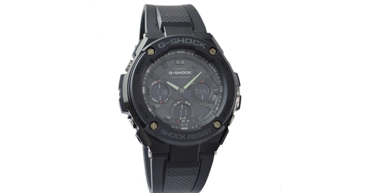 G-SHOCK GST-W100G-1BJF 腕時計(アナログ) 時計 メンズ 品質証明書付き