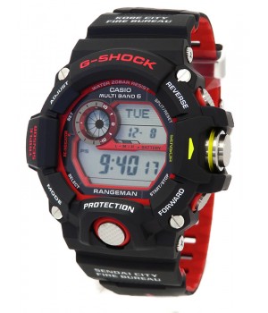 Casio G-Shock Emergency Fire Assistance Team Collaboration Model GW-9400NFST-1AJR